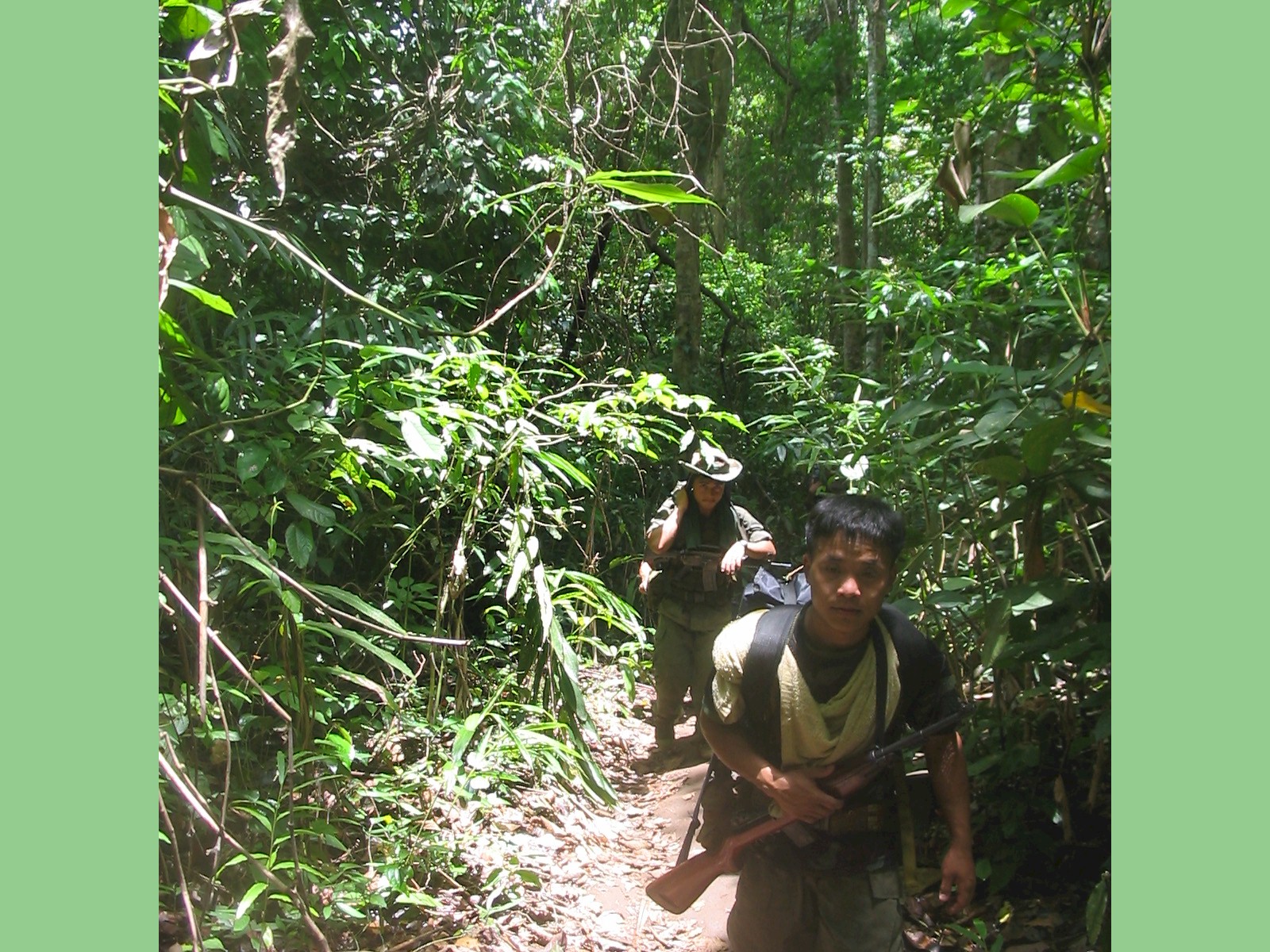 Two Karen Guerrillas